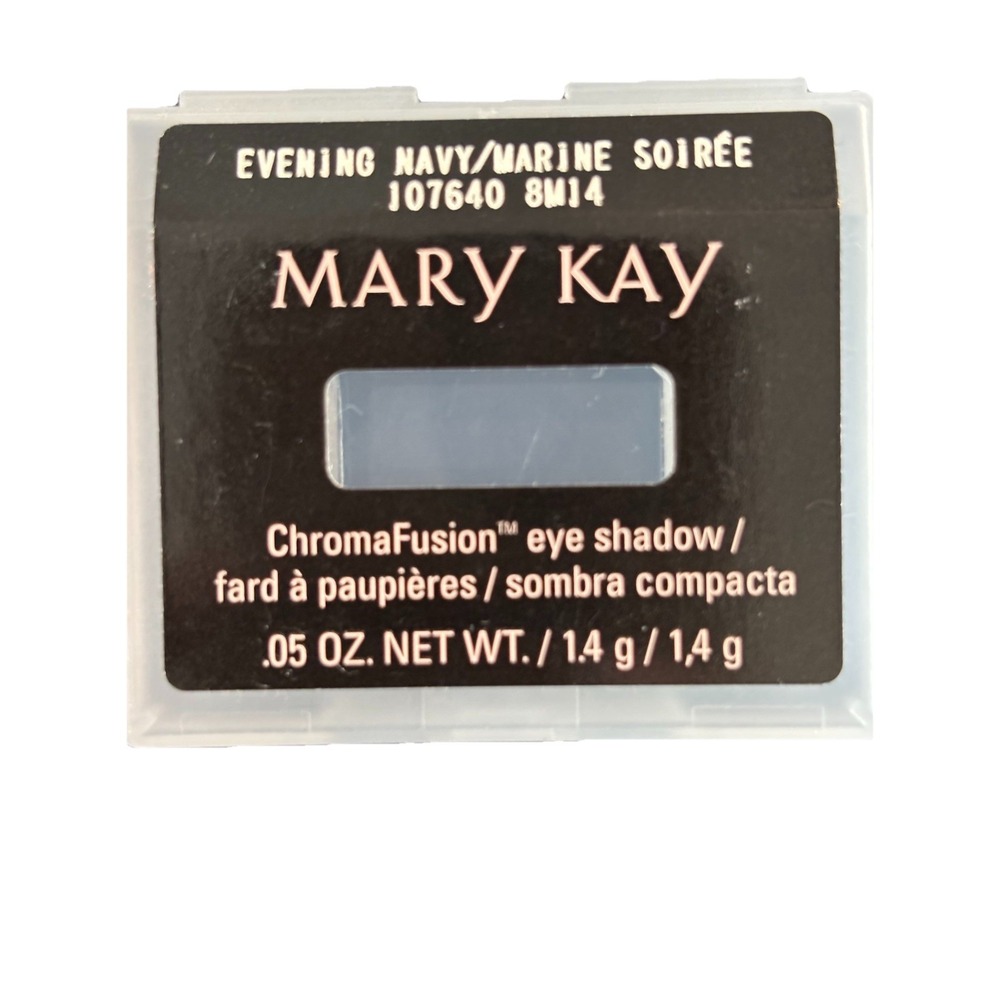New Mary Kay ChromaFusion Eye Color Eye Shadow EVENING NAVY 107640